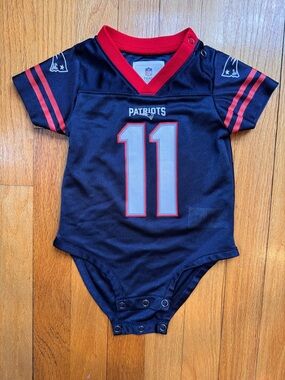 NFL New England Patriots Julian Edelman Jersey Onesie
